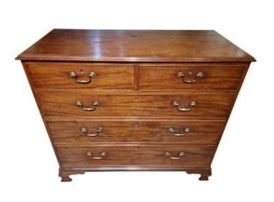 George III Mahogany Chest of Drawers Antique Chest Of Drawers 6