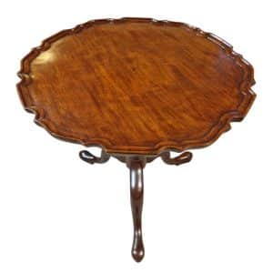 George III Mahogany Tilt Top Tripod Table Antique Furniture
