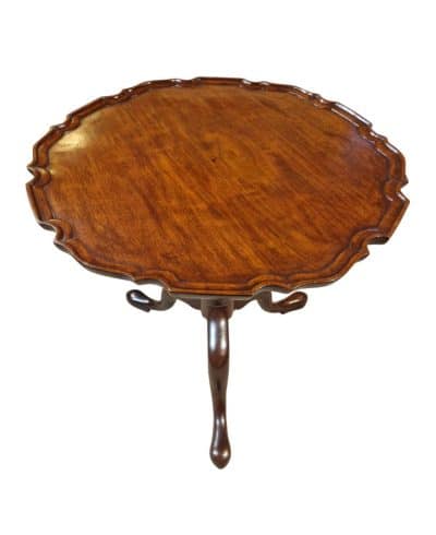 George III Mahogany Tilt Top Tripod Table