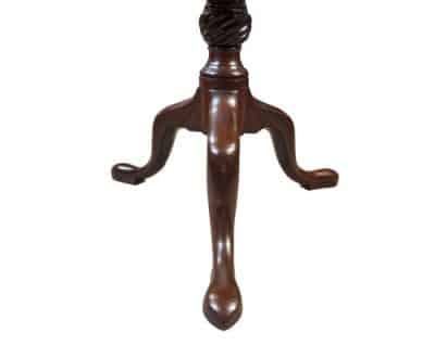 George III Mahogany Tilt Top Tripod Table - Image 4