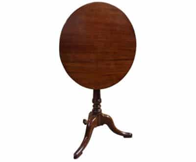 George III Snap Top Mahogany Tripod Table