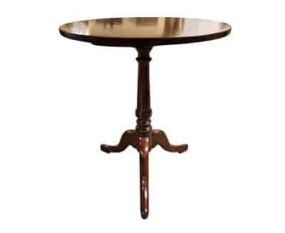 George III Snap Top Mahogany Tripod Table - Image 2