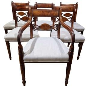 Good Set of Regency Dining Chairs Antique Chairs