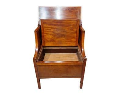 Regency Mahogany Commode Antique Cupboards 4