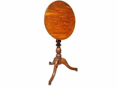 Victorian Snap Top Occasional Table - Image 4