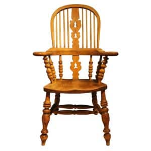 Yorkshire High Hoop Back Club Arm Windsor Chair Antique Chairs