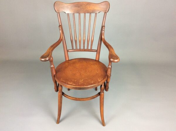 Bentwood Desk Armchair bentwood Antique Chairs 3