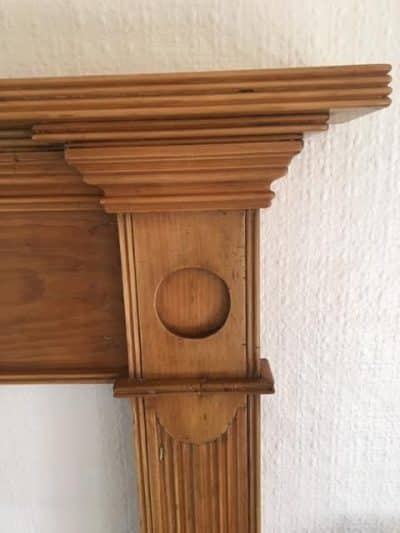 A Victorian pine fire surround - Image 3