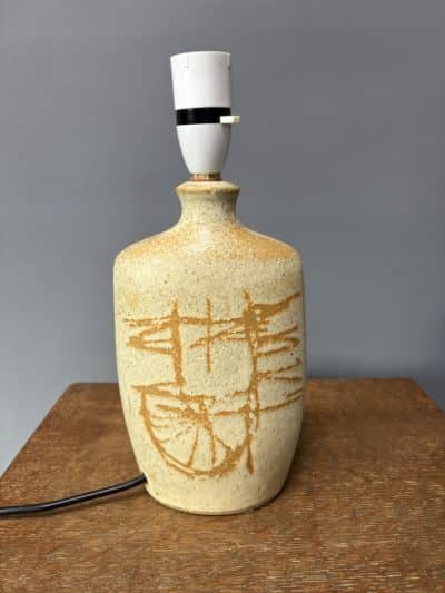 Mid Century Tremaen Cornish Studio Pottery Lamp