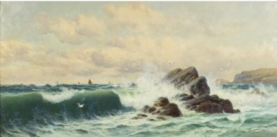 Edward Moore dated(1896) Oil on Canvas