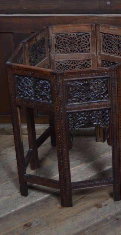 Islamic Octagonal Folding Occasional Table SAI3330 islamic Antique Tables 4