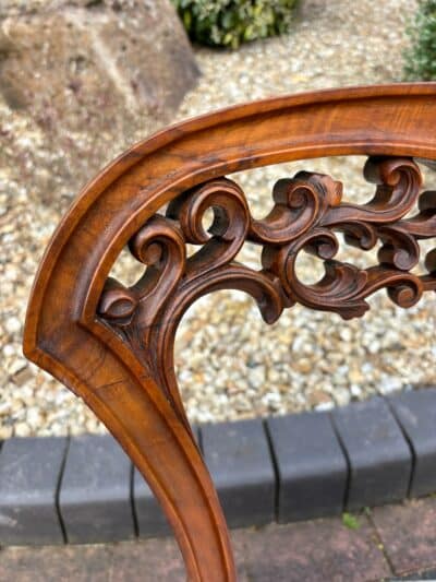 Victorian Fruitwood Bedroom Chair - Image 4