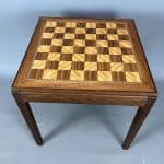 Mid Century Rosewood Chess Table chess table Antique Furniture