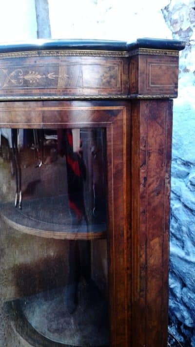 SOLD Victorian burr walnut credenza Antique Antique Cabinets 5
