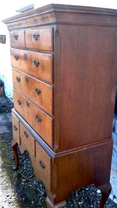 SOLD George I walnut tall boy - Image 2