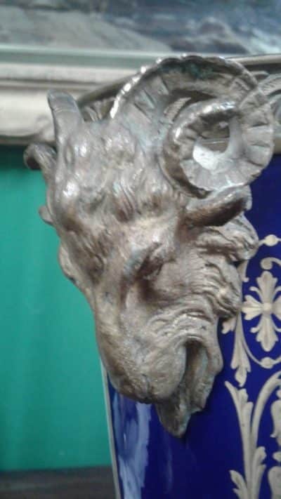 SOLD 19th century French Sevres style porcelain urn. - Image 4