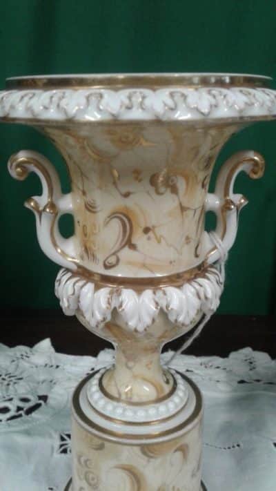 Fine pair of Victorian Ridgeways campana vases - Image 3