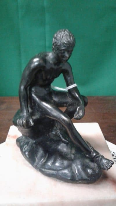 19th century Victorian Bronze Hermes - Image 5