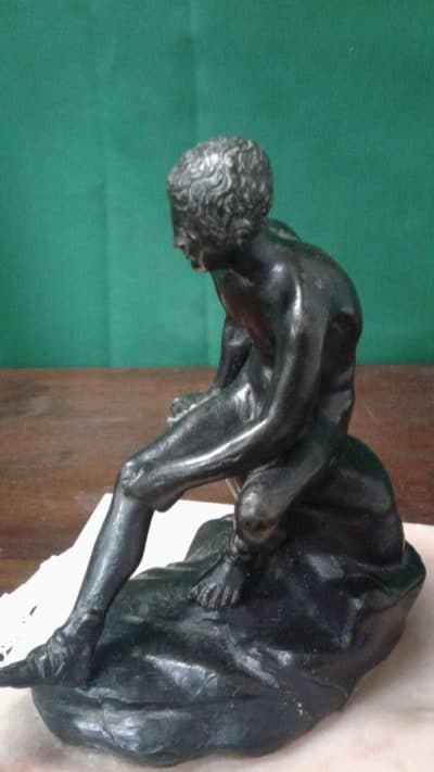 19th century Victorian Bronze Hermes - Image 3