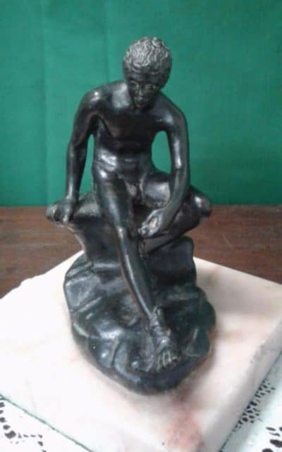 19th century Victorian Bronze Hermes
