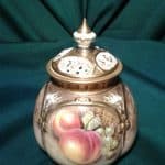 SOLD Worcester fallen fruits pot pourri Antiques Scotland Antique Art