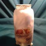 SOLD Worcester tube vase Highland cattle, Harry Stinton Antiques Scotland Miscellaneous