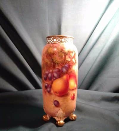 SOLD Worcester fallen fruits vase