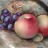 SOLD A pair of Worcester fallen fruits cabinet plates. Harry Ayrton - Image 3