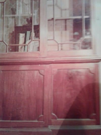 George 111 styled Four door breakfront mahogany bookcase. - Image 2