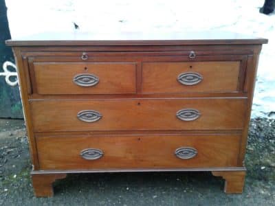 SOLD Georgian mahogany bachelor chest of drawers - Image 2