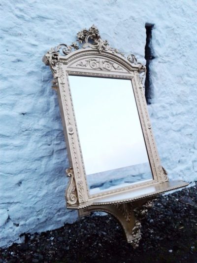 SOLD 19th century French portrait gilt mirror