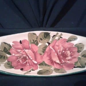 Scottish Wemyss Roses dish Antiques Scotland Antique Ceramics