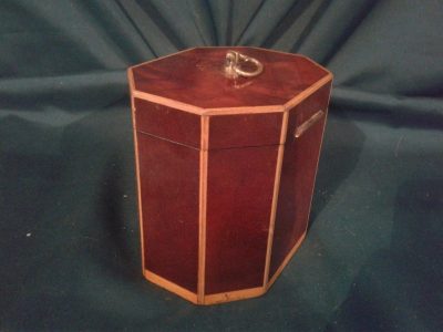 Georgian octagonal tea caddy 18th Cent Miscellaneous 6