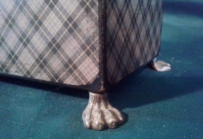 Rare 18th century Scottish tartan tea caddy - Image 8