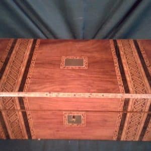 SOLD Victorian large Walnut lap desk Antique Antique Desks