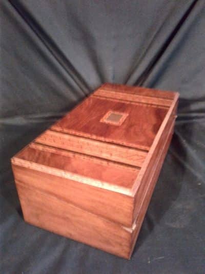 SOLD Victorian large Walnut lap desk - Image 2