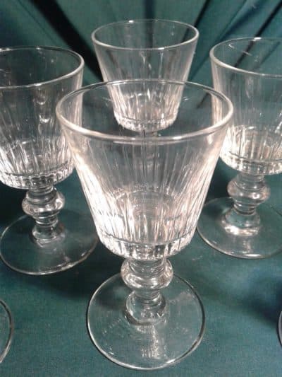 Set of six Victorian sherry glasses - Image 2