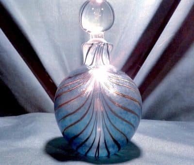 SOLD Ditchfield iridescent scent bottle - Image 2