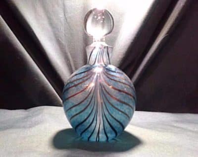 SOLD Ditchfield iridescent scent bottle Antiques Scotland Antique Art 5