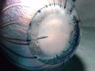 SOLD Ditchfield iridescent scent bottle - Image 4