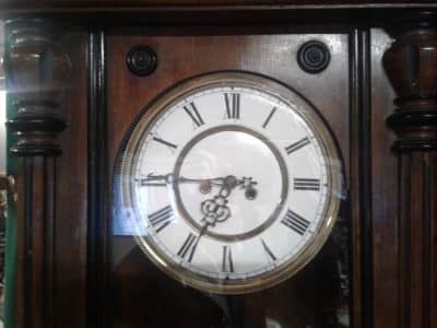 SOLD Victorian Vienna regulator wall clock Antiques Scotland Antique Clocks 9