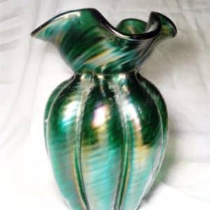Loetz vase circa 1900s Antiques Scotland Collectors Glass