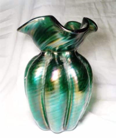 Loetz vase circa 1900s Antiques Scotland Collectors Glass 3