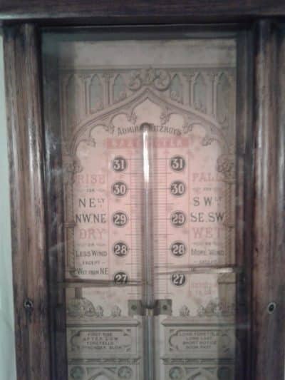 Victorian Admiral Fitzroy Barometer. - Image 2