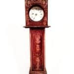 SOLD Edwardian mahogany miniature longcase clock Antiques Scotland Antique Clocks