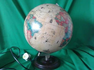 SOLD Vintage Denmark terrestrial globe