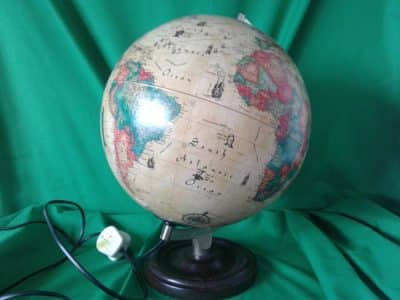 SOLD Vintage Denmark terrestrial globe Antiques Scotland Antique Art 3