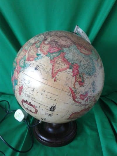 SOLD Vintage Denmark terrestrial globe Antiques Scotland Antique Art 4