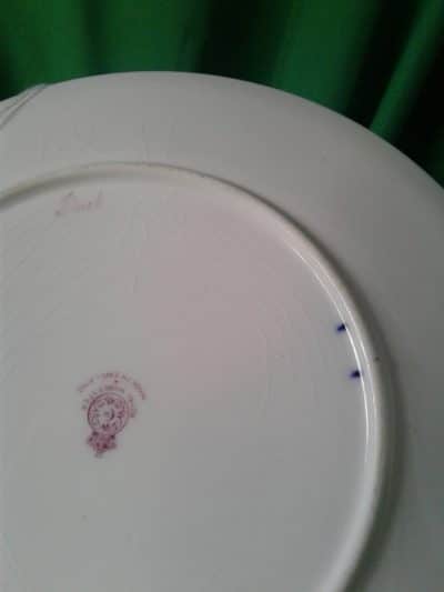 SOLD Worcester cabinet plate signed by James Stinton - Image 3