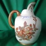 SOLD Large Worcester blush ivory jug Antiques Scotland Antique Art